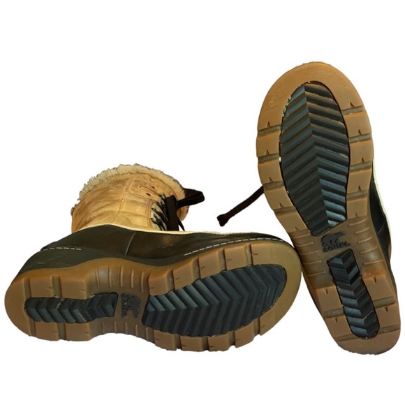 Sorel Women's Torino High Winter Boots Tan/ Black Size 7 - Picture 9 of 9